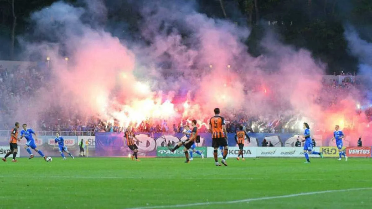 Фанати Динамо на матчі з Шахтарем / фото: ФК Динамо