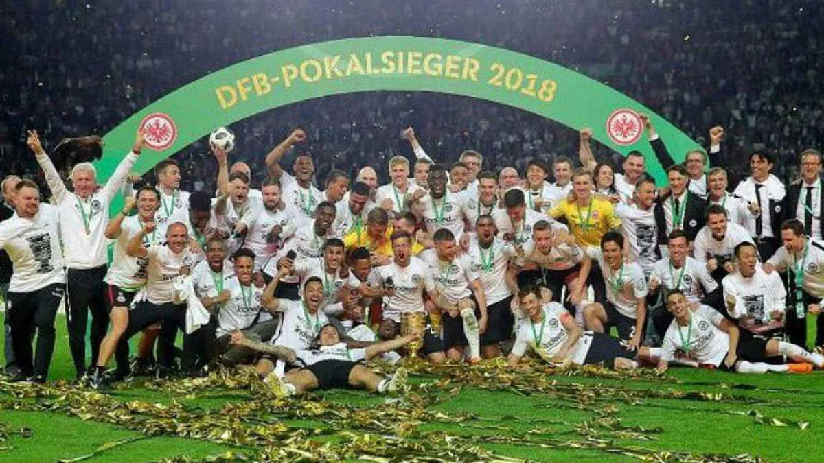 Айнтрахт з Кубком Німеччини / фото: ФК Айнтрахт