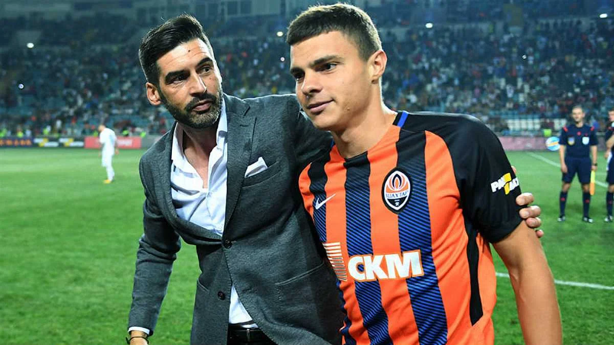 Максим Малышев и Паулу Фонсека / фото: ФК Шахтер