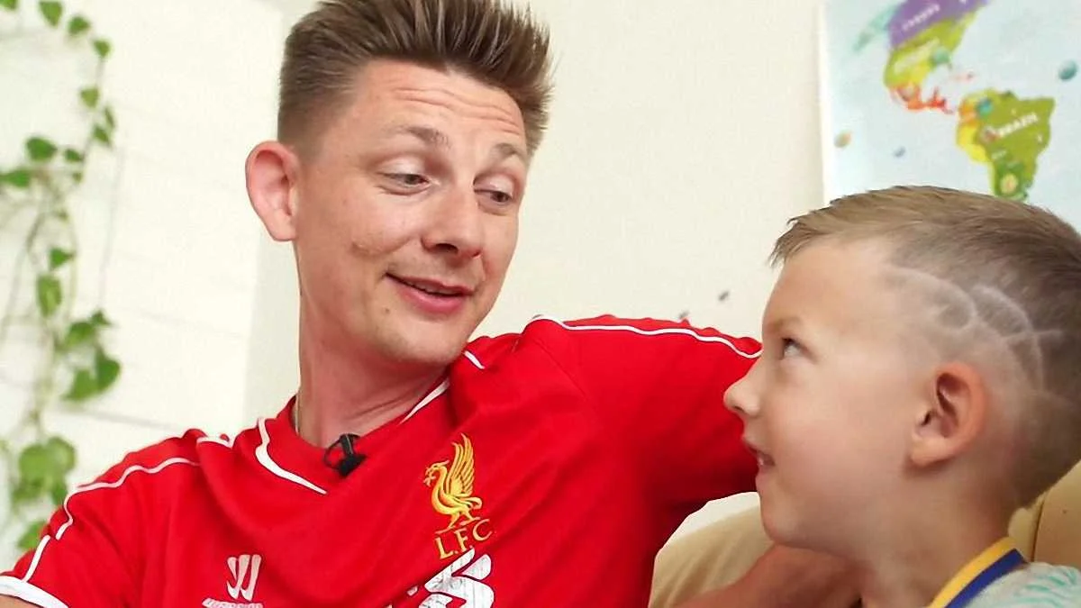Фанат Ливерпуля и его сын