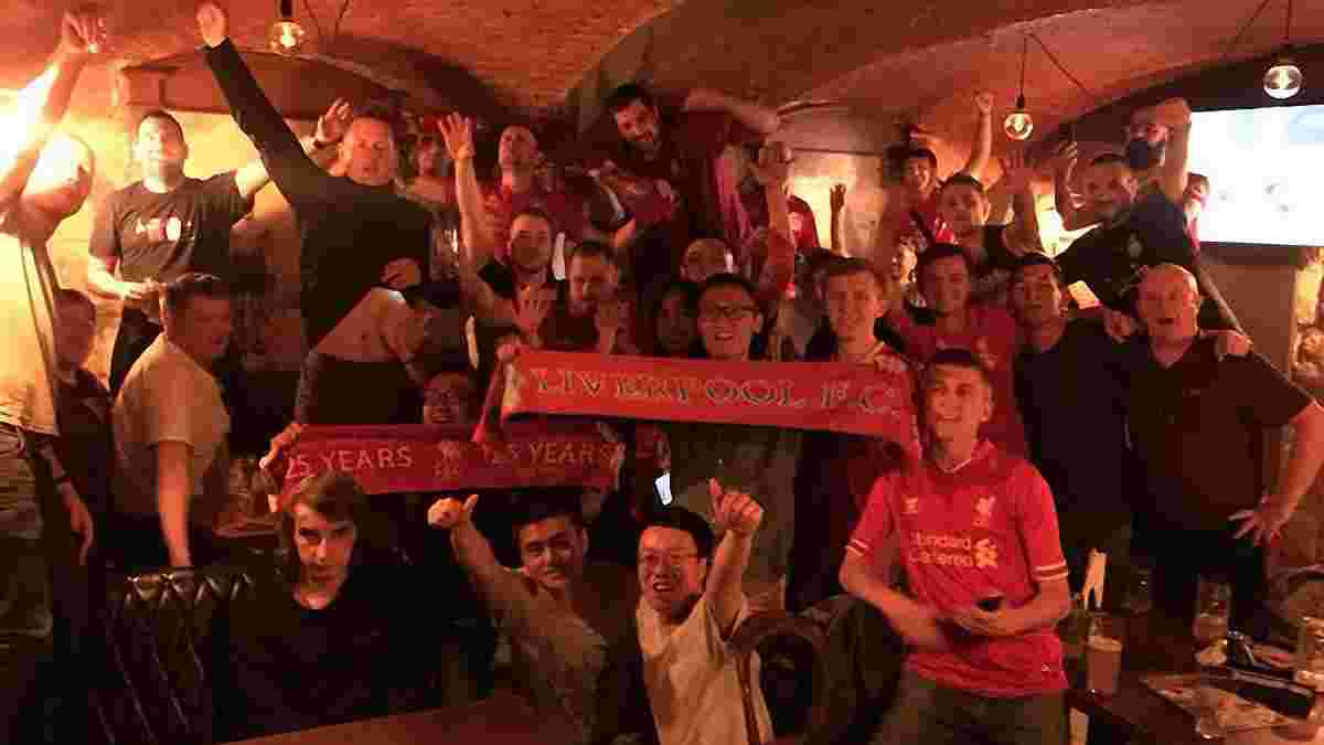 Реал – Ливерпуль: львовские фанаты "красных" устроили сумасшедший прием иностранным коллегам


