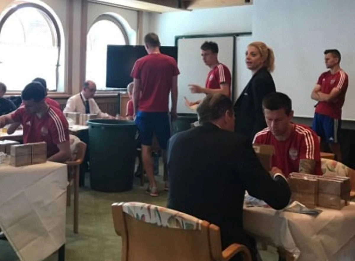 ЧС-2018: Збірну Росії перевірили на допінг / Фото: Twitter збірної Росії