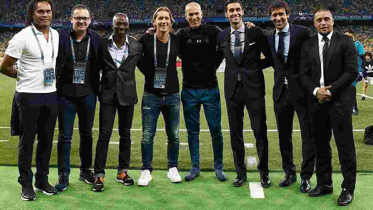 Финал Лиги чемпионов в Киеве: 5 экс-звезд Реала появились в фан-зоне и эмоционально подогрели атмосферу