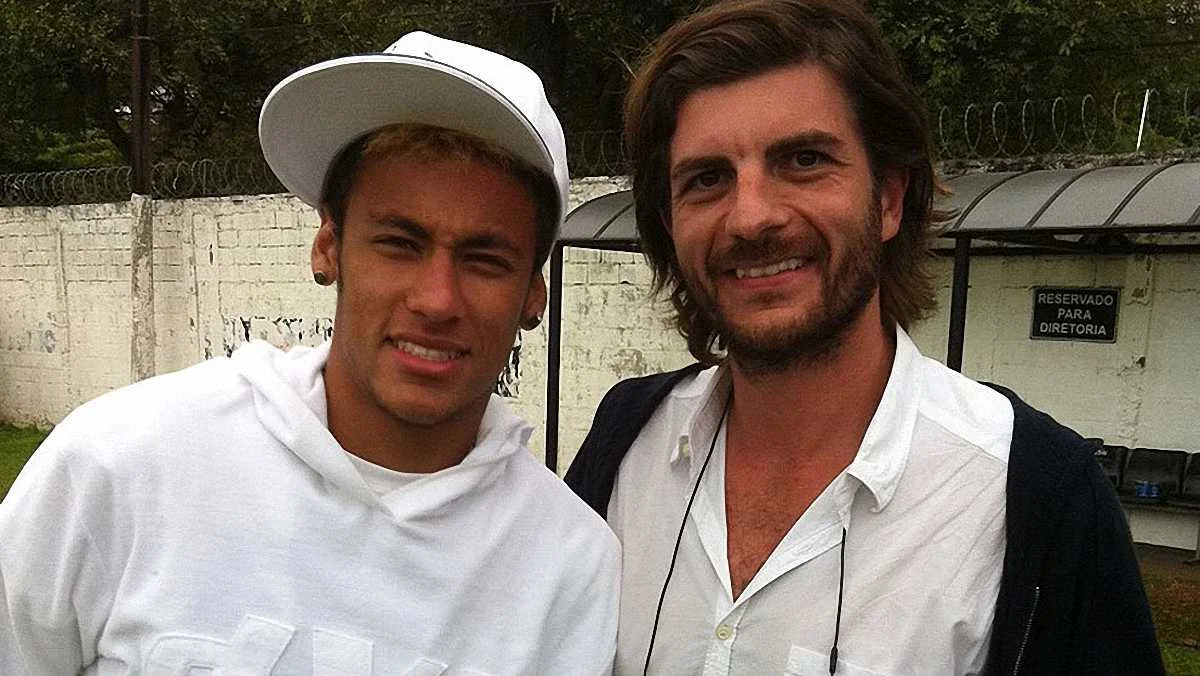 Фрозіо та Неймар у період кар'єри бразильця в Сантосі