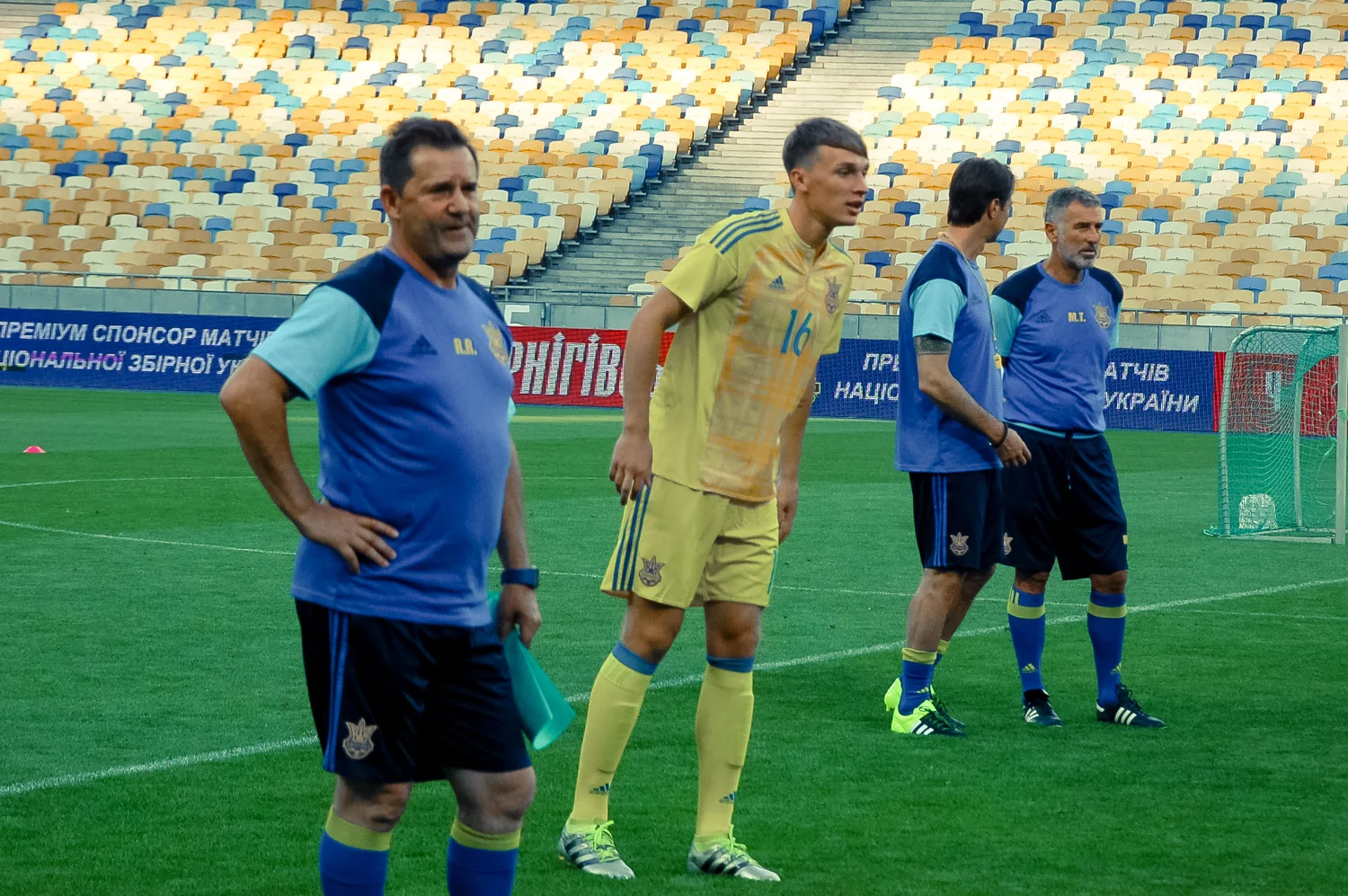 Рианчо на тренировке сборной Украины / фото: Футбол 24
