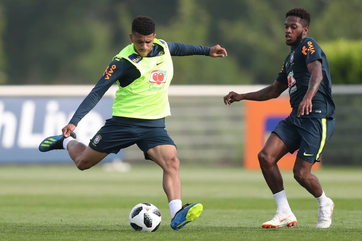 Тайсон та Фред у збірній Бразилії / ФК Шахтар