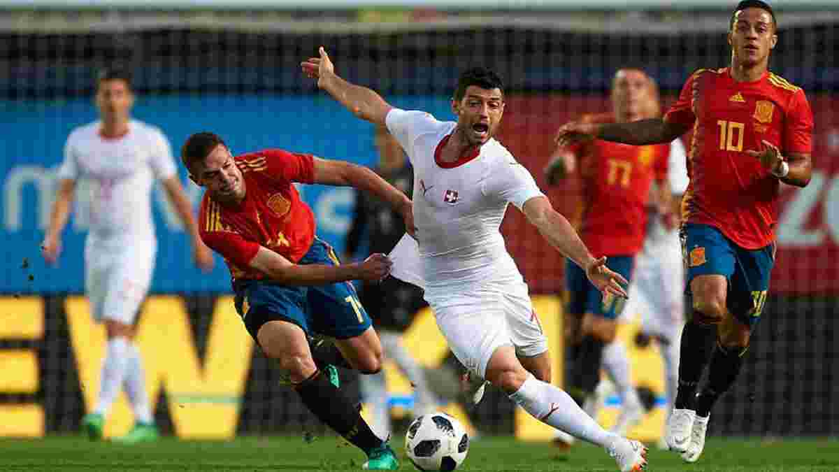 Испания – Швейцария – 1:1 – видео голов и обзор матча