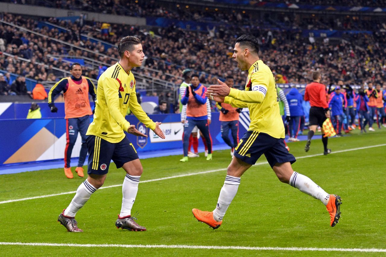 Хамес і Фалькао / Фото: Sky Sports