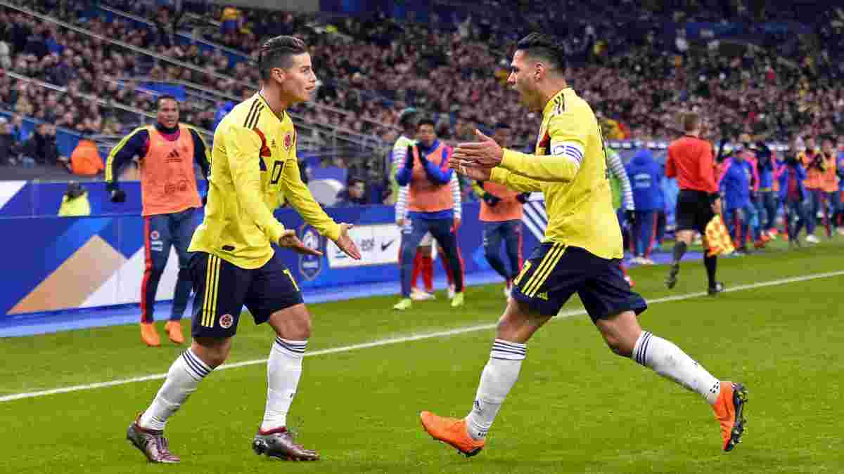 ЧМ-2018: сборная Колумбии объявила окончательную заявку