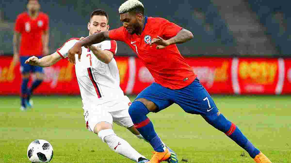 Сербия проиграла Чили в товарищеском матче