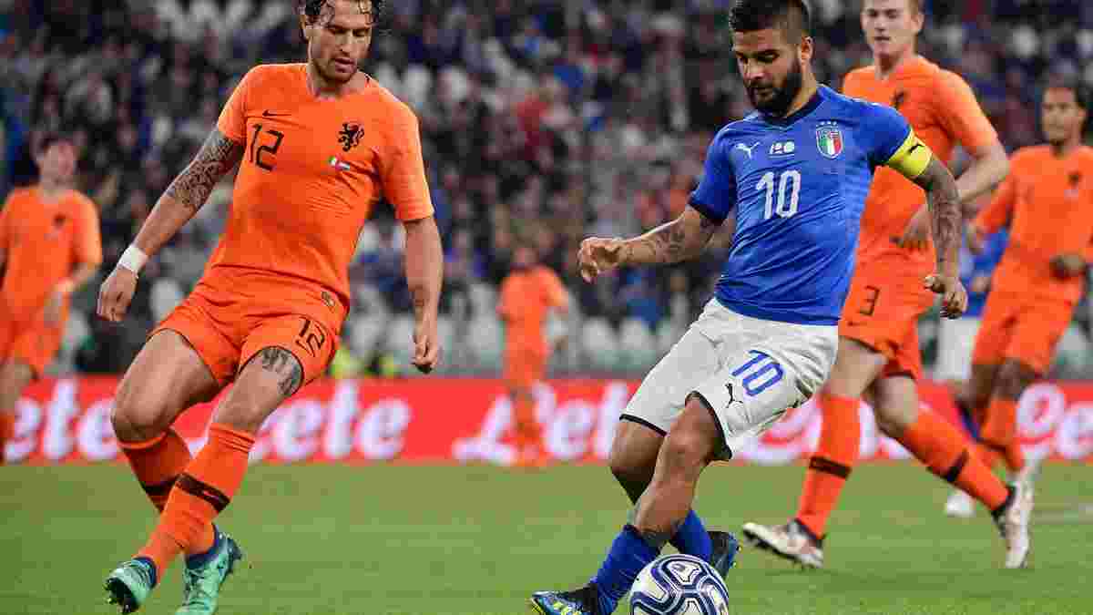 Италия – Нидерланды – 1:1 – видео голов и обзор матча