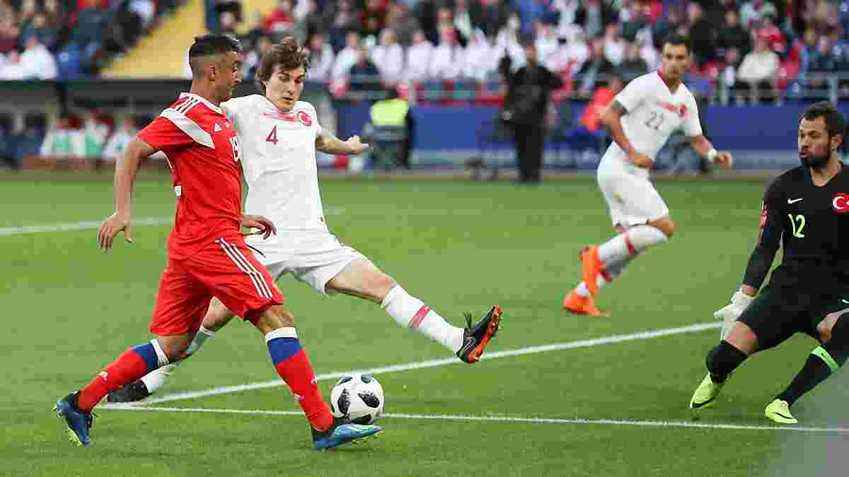 Россия и Турция сыграли вничью – команды забили голы-красавцы