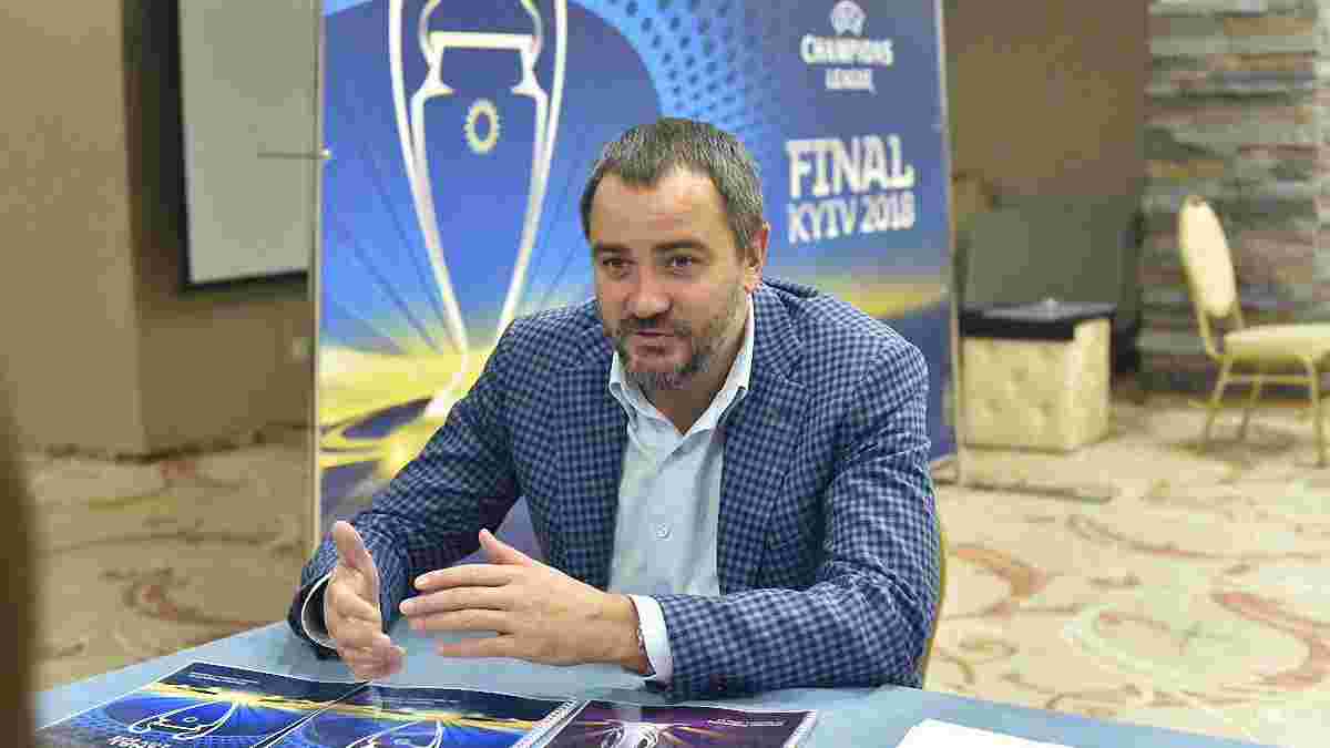 Мадрид і Стамбул можуть рівнятися на Київ щодо проведення фіналу ЛЧ, – Павелко