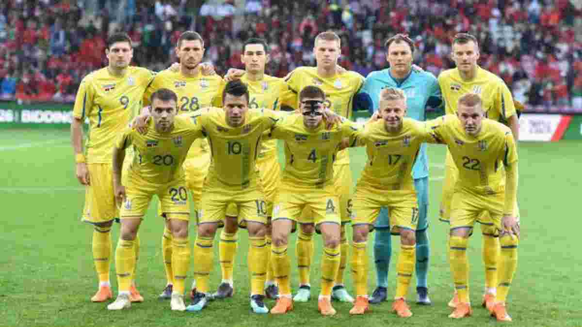 Збірна України втратила 5 позицій в оновленому рейтингу ФІФА