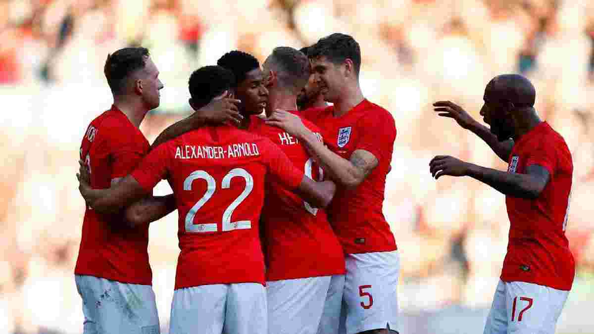 Англия уверенно переиграла Коста-Рику в товарищеском матче