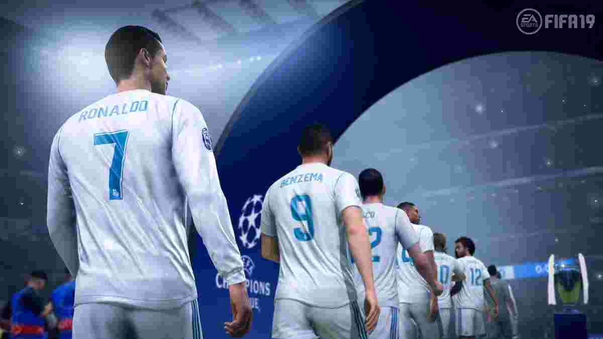 EA Sports підтвердив, що у  FIFA 19 з'явиться Ліга чемпіонів