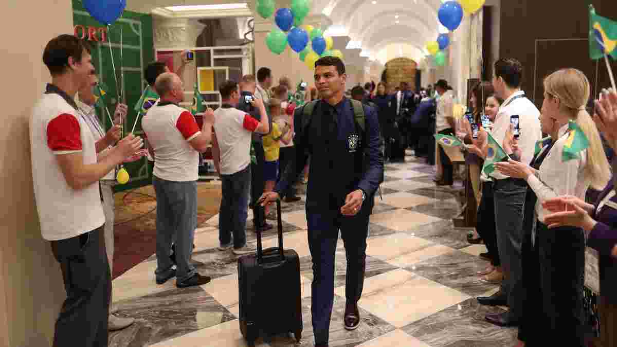 ЧМ-2018: сборная Бразилии прилетела в Россию