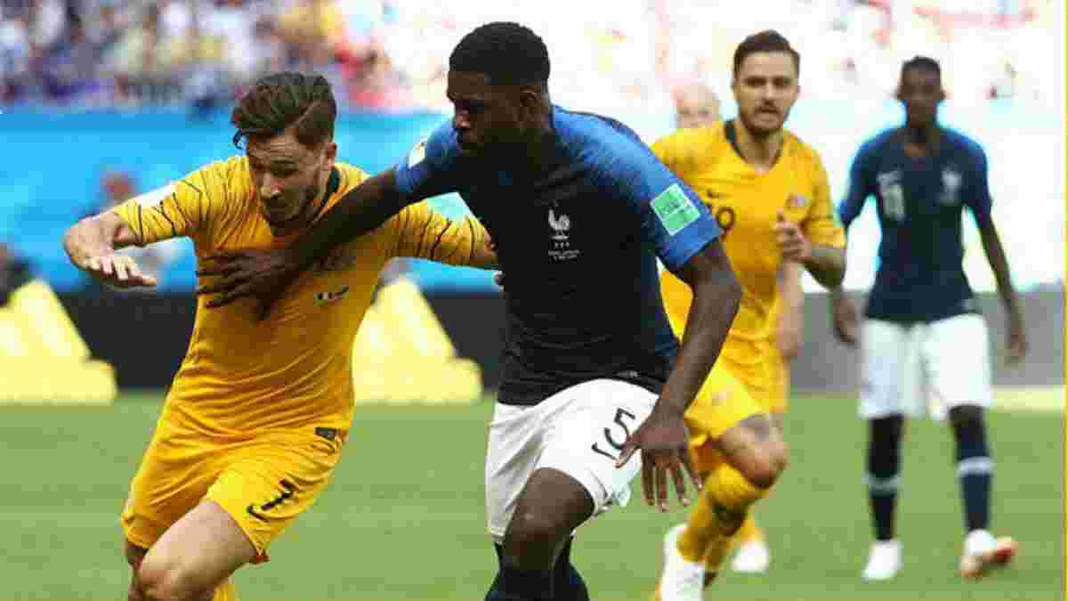 Франция – Австралия – 2:1 – видео голов и обзор матча