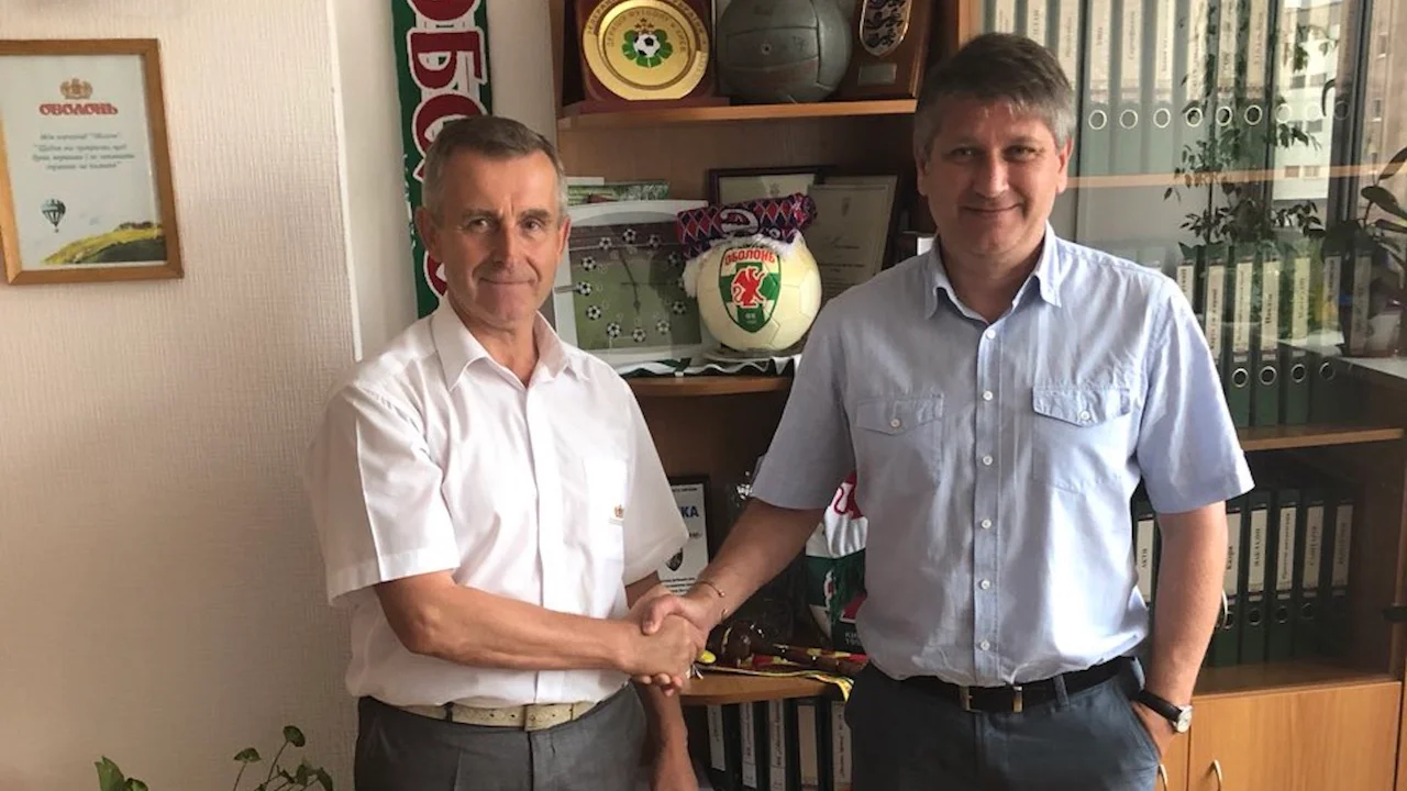 Сергій Ковалець (справа) / Фото: ФК Оболонь-Бровар