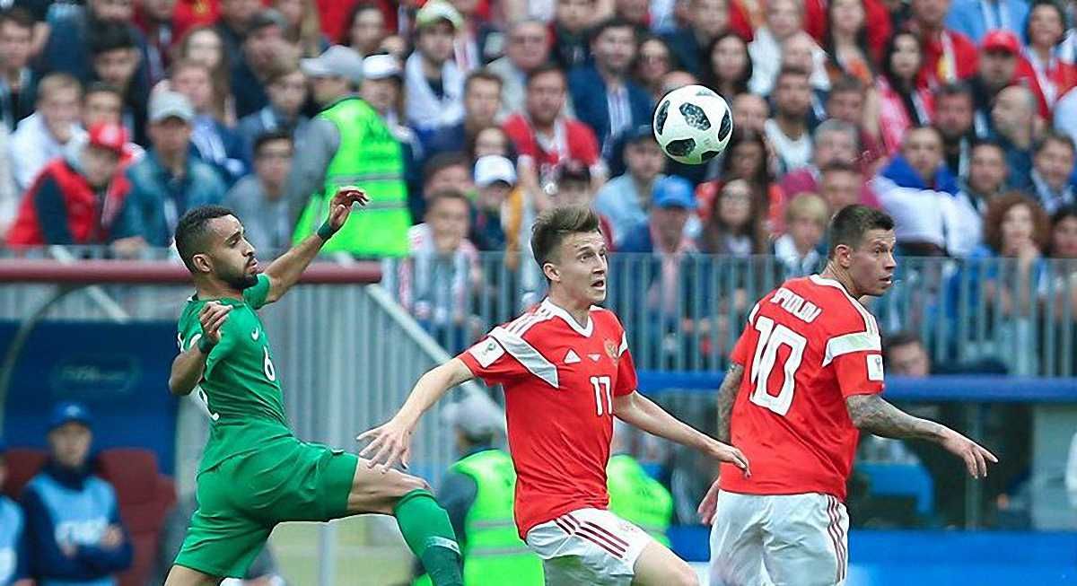 Россия – Саудовская Аравия: счет и отчет матча Чемпионата мира 2018