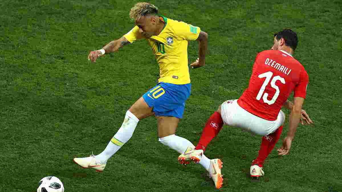 ЧМ-2018 Бразилия - Швейцария: "селесао" рано отпустили игру, а швейцарцы - мастера трансформаций