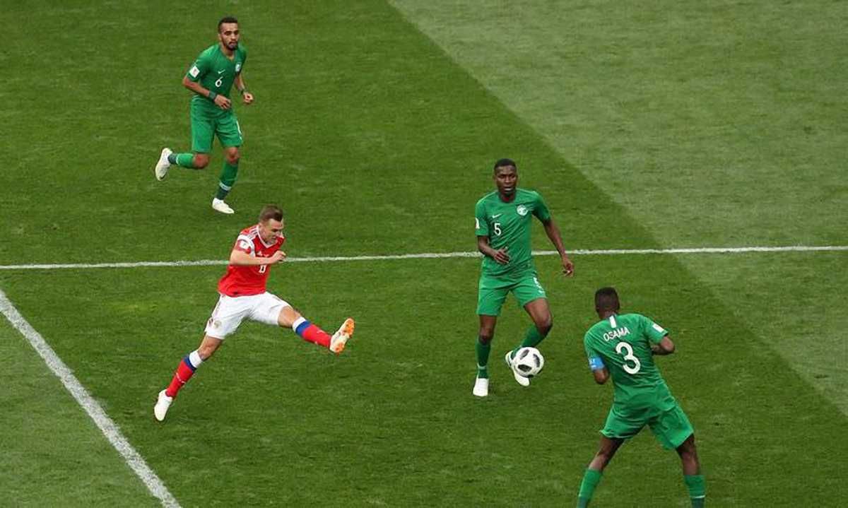 Росия – Саудовска Аравия – 5:0