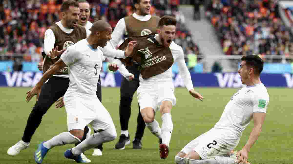 Уругвай впервые за 48 лет стартовал на чемпионате мира с победы
