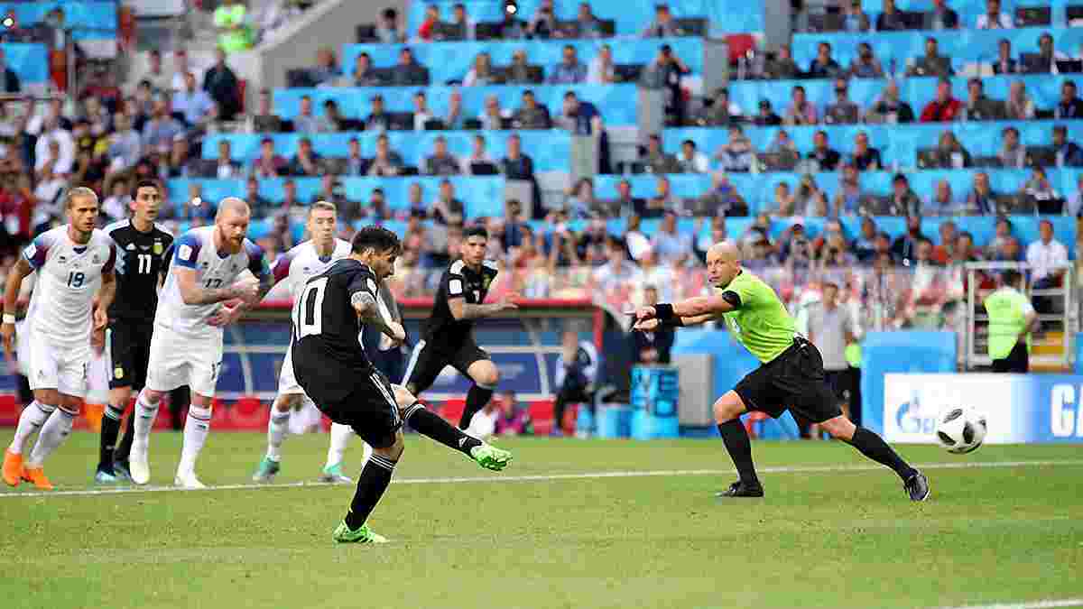 Аргентина – Ісландія: Мессі не забив 4 з 7 останніх пенальті в усіх турнірах