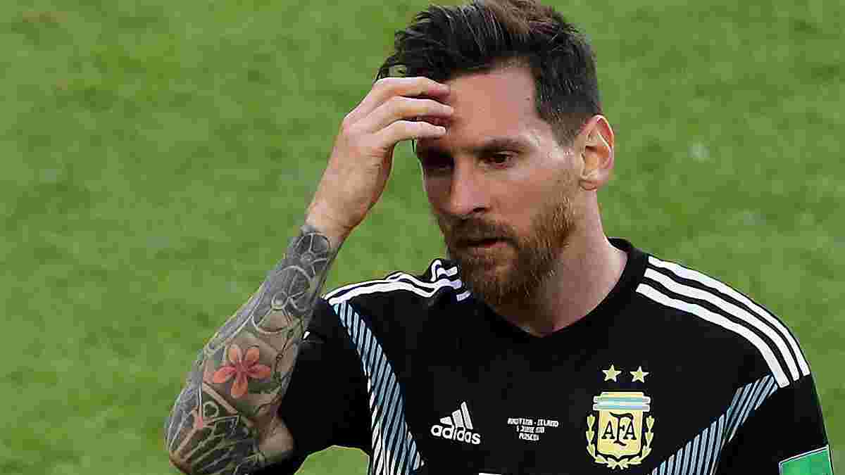 Месси чувствует себя виноватым из-за ничьей Аргентины против Исландии