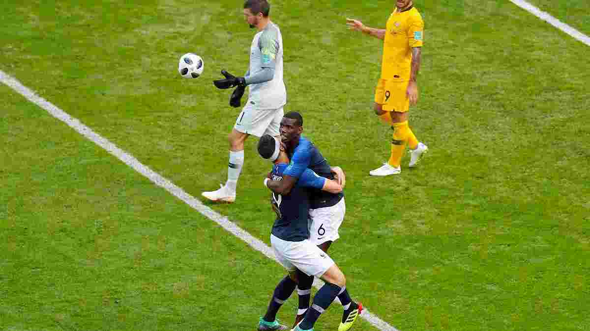 Франція – Австралія: ФІФА переписала гол Погба на австралійця Бехіча