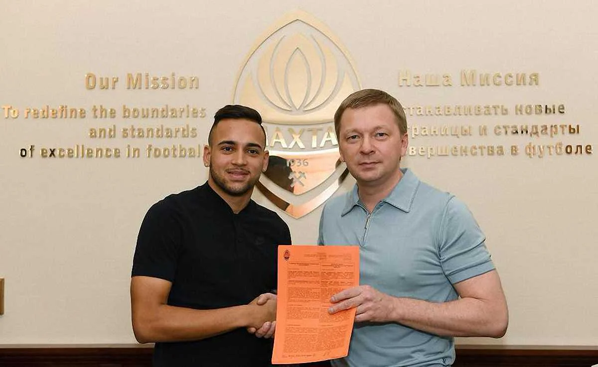 Майкон та Сергій Палкін / ФК Шахтар