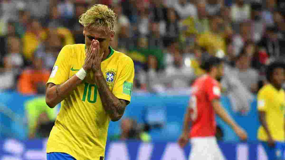 ЧМ-2018: Неймар пропустил тренировку сборной Бразилии