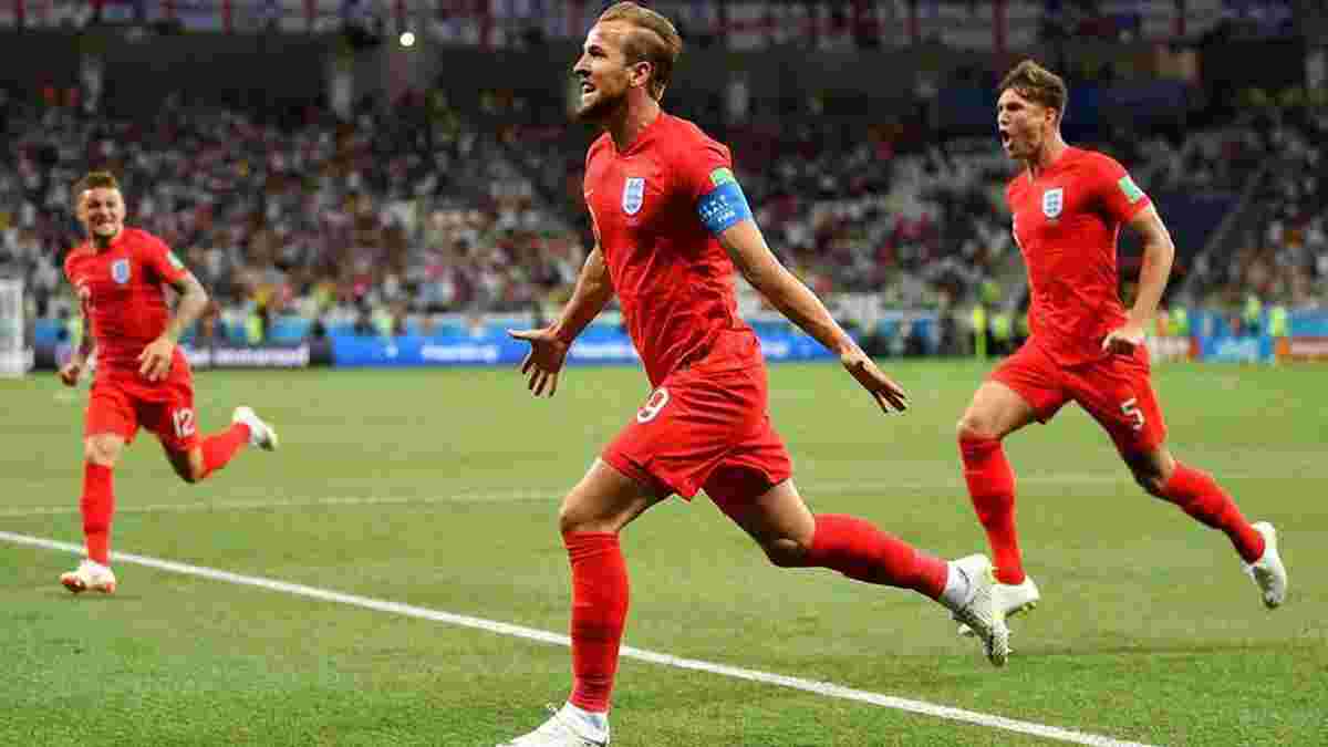 Туніс – Англія: трансляція матчу стала найпопулярнішою програмою Великобританії у 2018 році