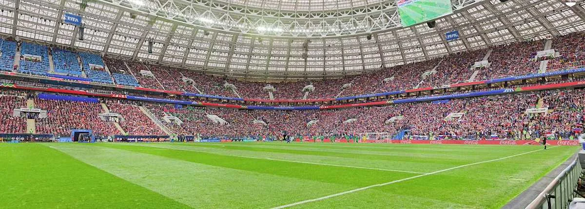 Лужники во время матча-открытия ЧМ-2018