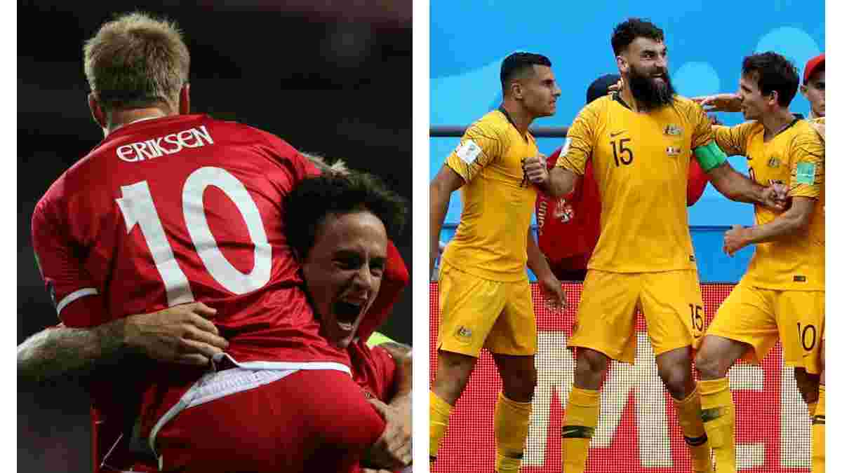 Данія – Австралія: анонс матчу ЧС-2018