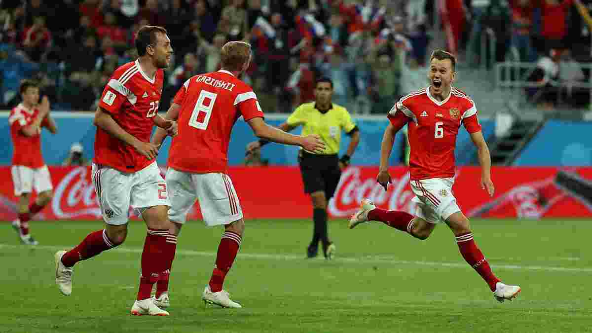 ЧМ-2018: Россия впервые в истории вышла в плей-офф