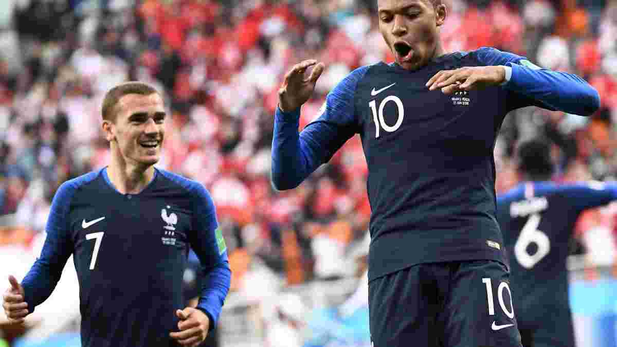 Франция – Перу: Килиан Мбаппе – лучший игрок матча
