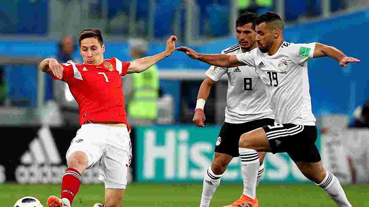 ЧС-2018: Федерація футболу Єгипту хоче скаржитись на суддівство у матчі з Росією