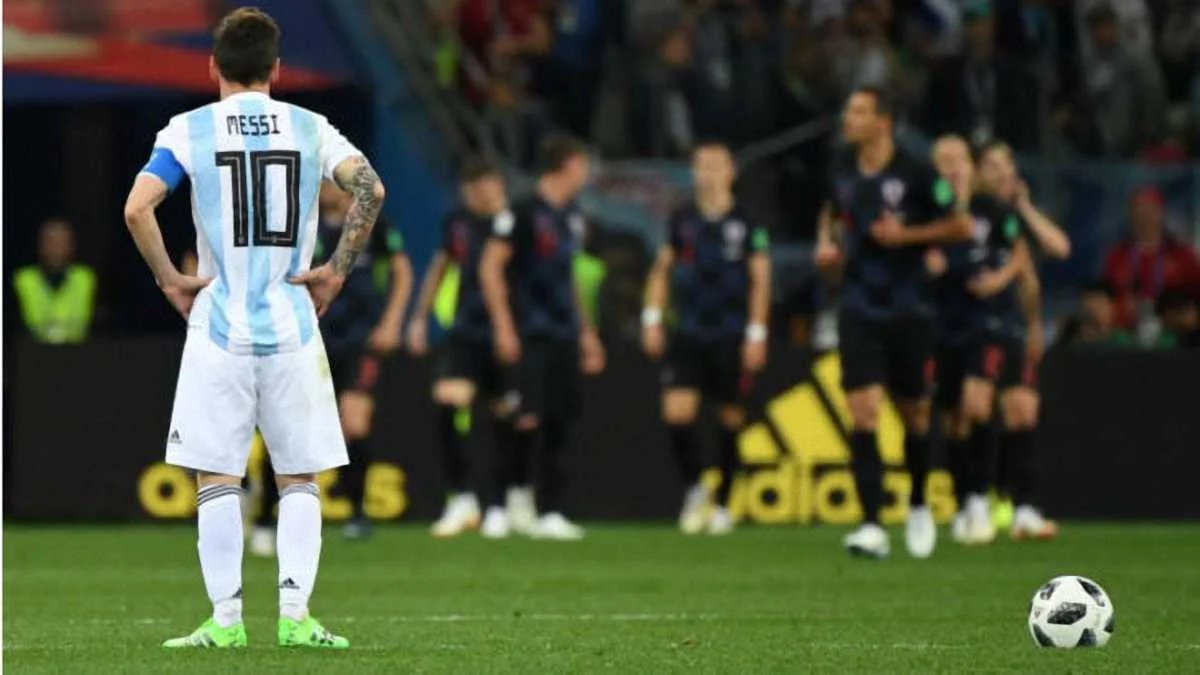 Мессі спостерігає за радістю хорватів / MD