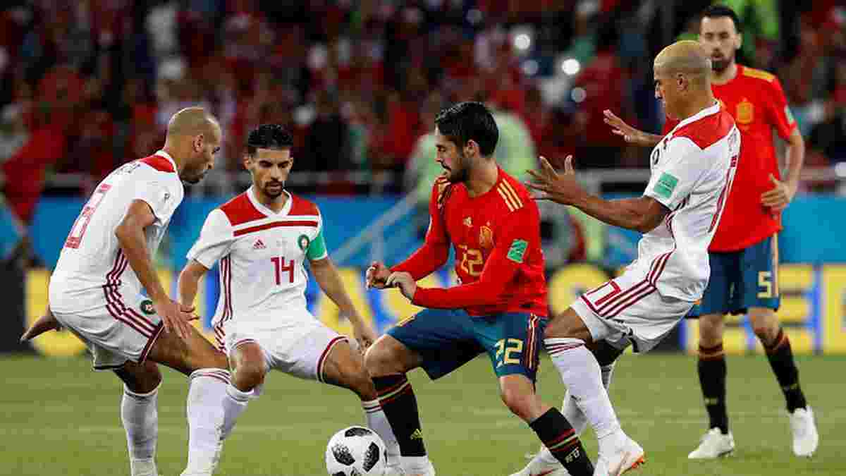 Испания – Марокко – 2:2 – видео голов и обзор матча
