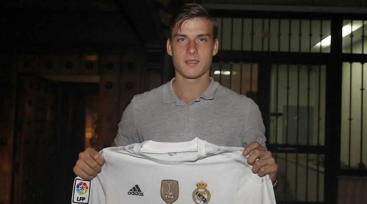 Андрей Лунин – игрок Реал Мадрид / фото Marca