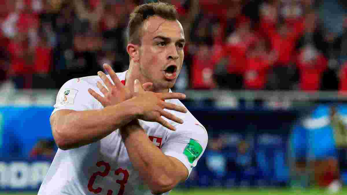 ЧС-2018: Шакірі зіграв у бутсах із прапором Косова – Сербія не змогла цього заборонити