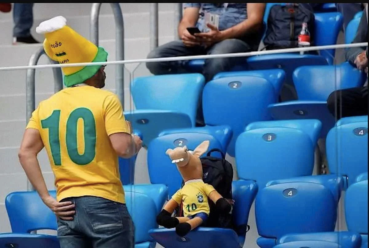 Бразильський фанат у Санкт-Петербурзі / Getty Images