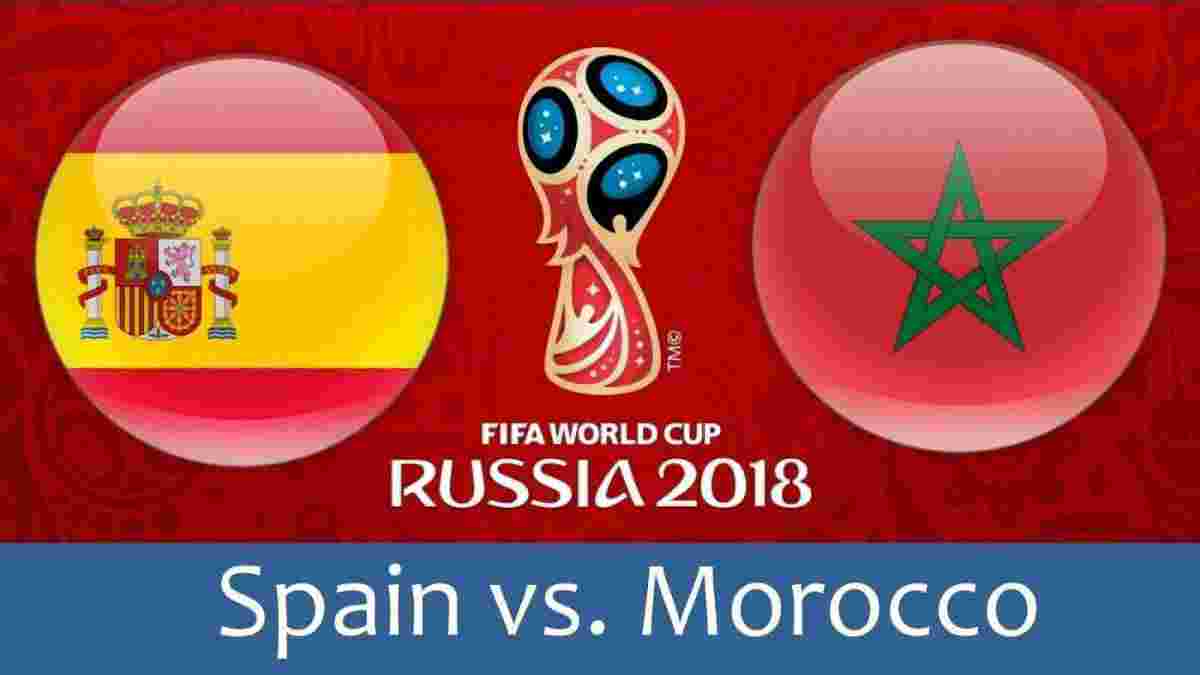 Іспанія – Марокко: прогноз на матч ЧС-2018