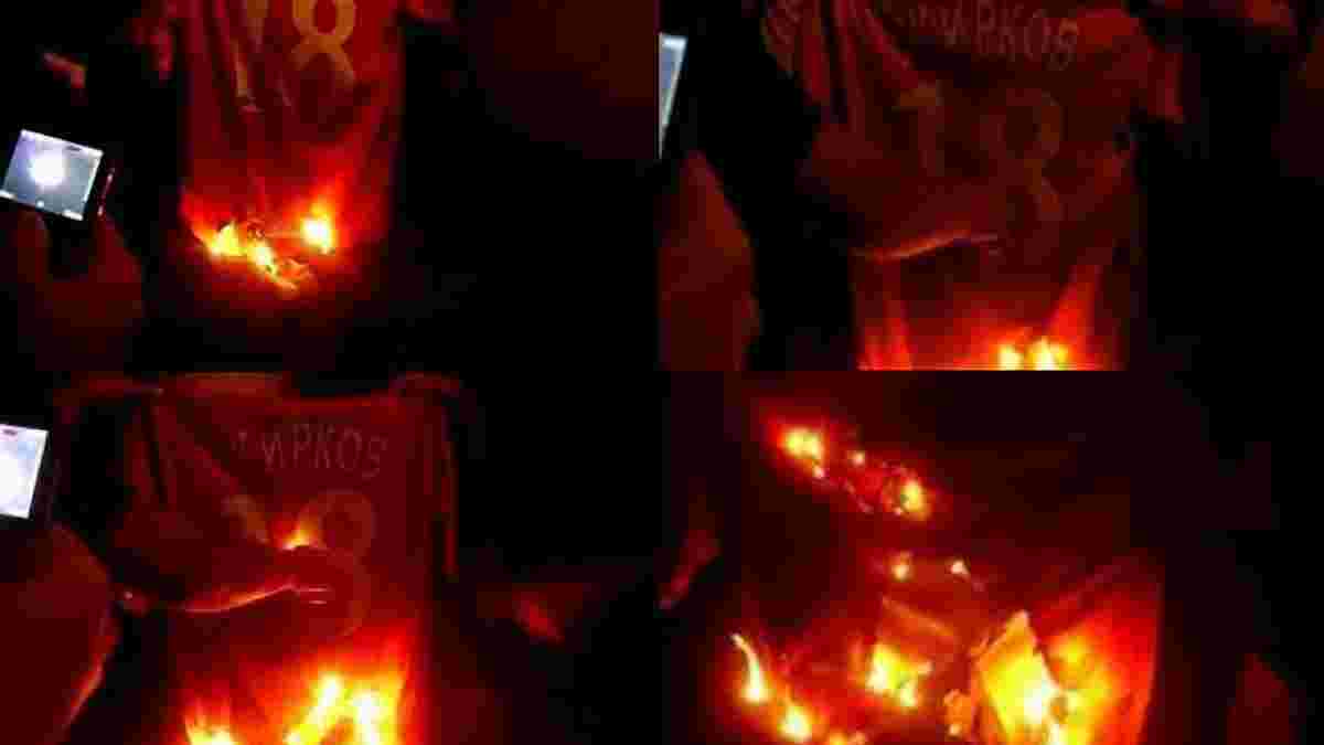 В Одесі побачили чоловіка у футболці збірної Росії – він вщент спалив її