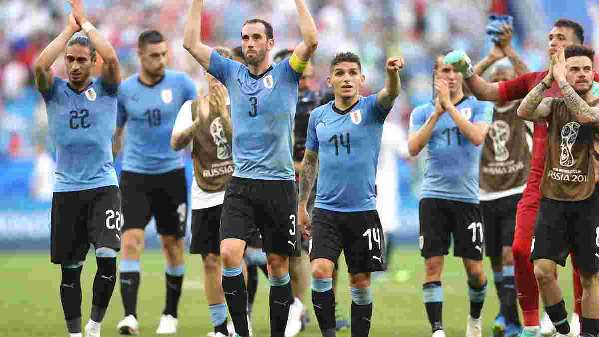 Уругвай – п'ята команда в історії ЧС, яка здобула 3 "сухі" перемоги на груповому етапі