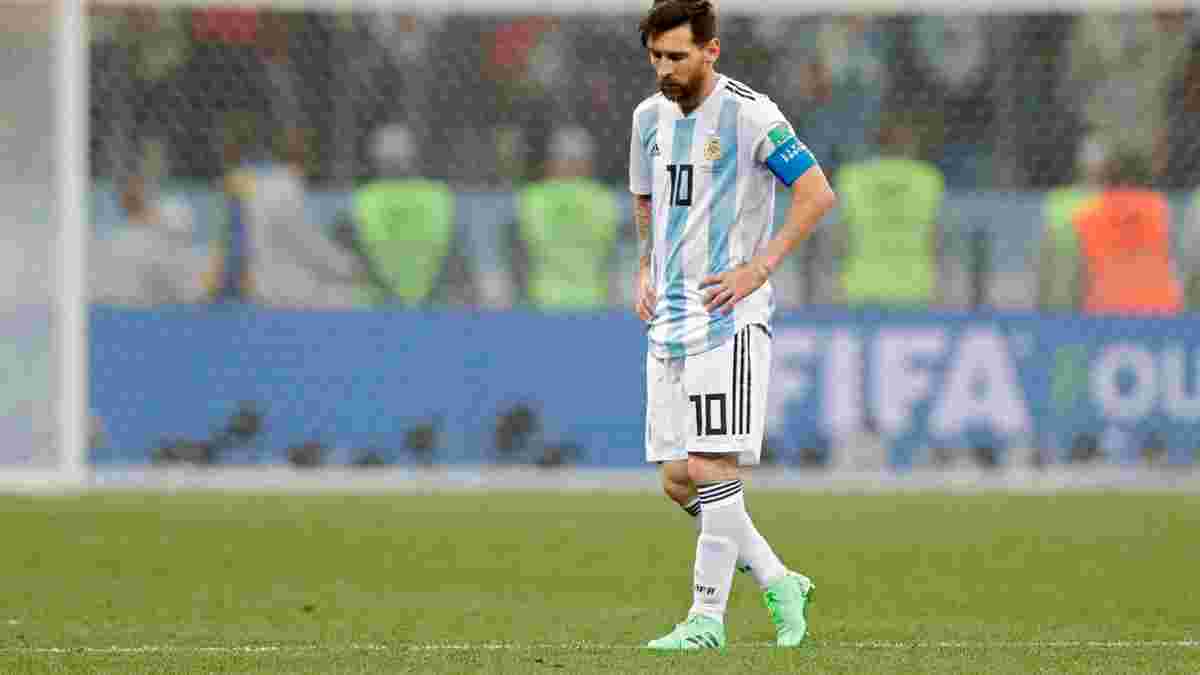 ЧС-2018: Мессі хотів покинути збірну Аргентини після матчу з Хорватією – сім'я його зупинила