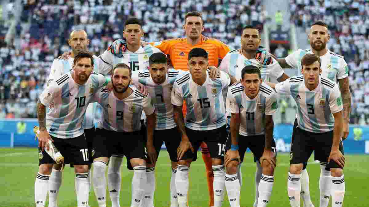 Нігерія – Аргентина: стартовий склад команди Сампаолі увійшов в історію
