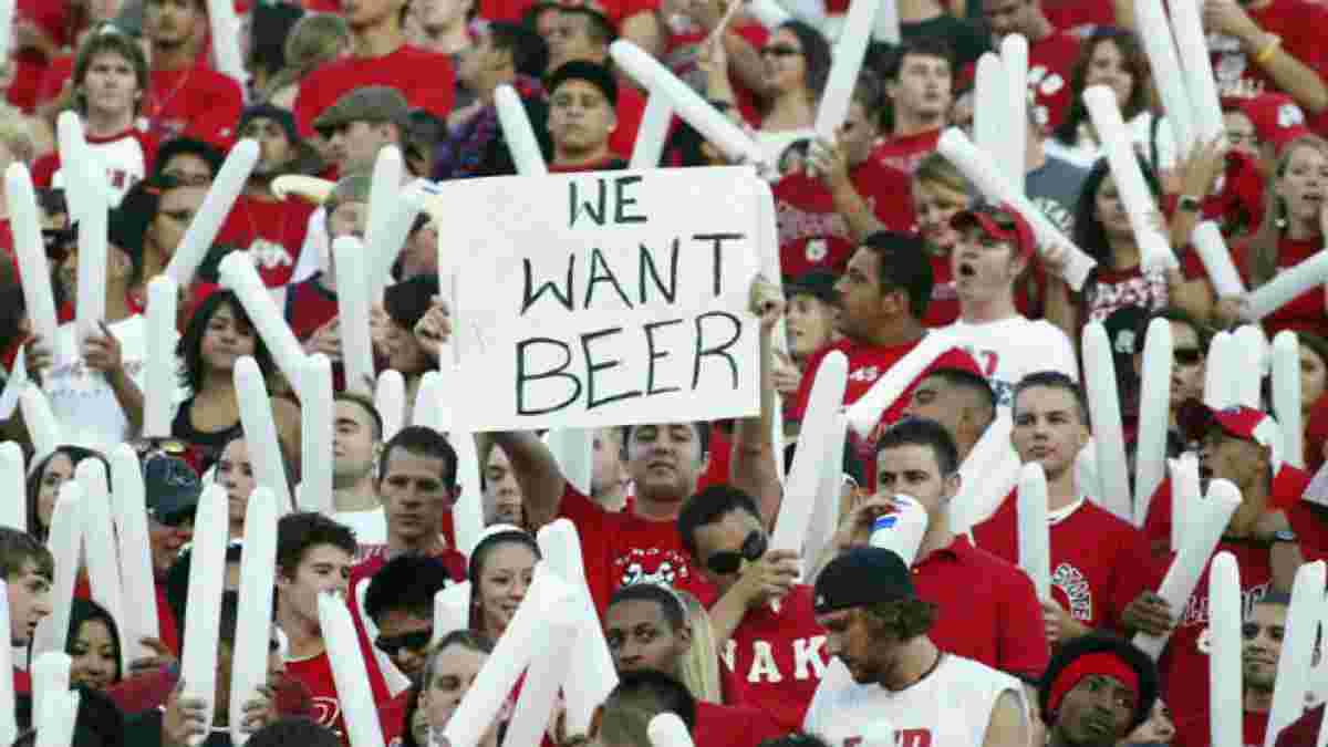 УЄФА дозволив продаж алкоголю на матчах єврокубків