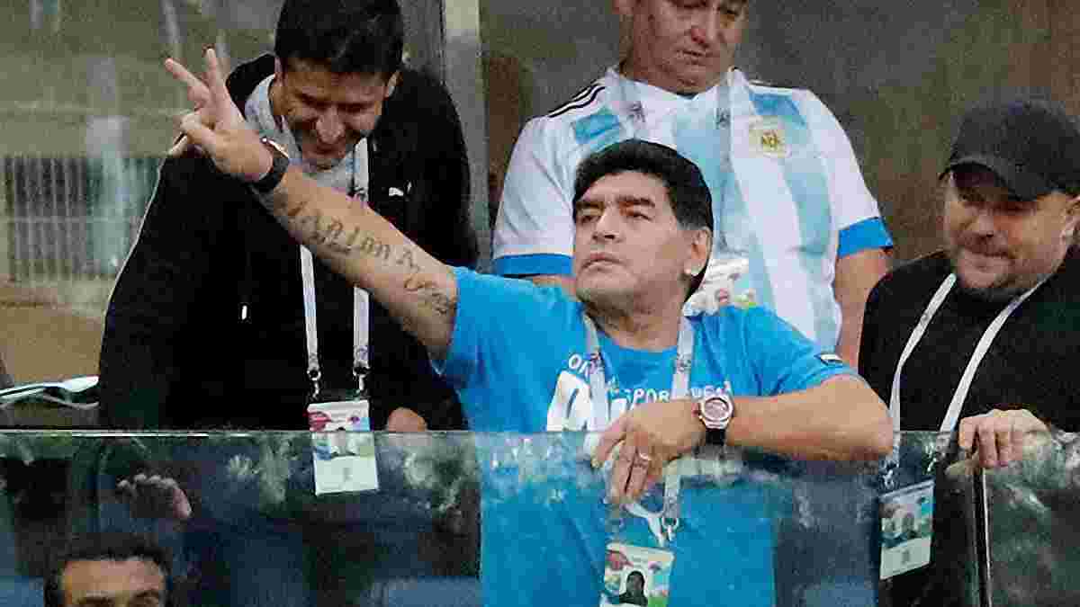 Марадона рассказал, что с ним случилось после матча Нигерия – Аргентина